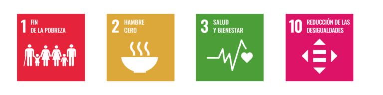 ODS 1, 2, 3 y 10